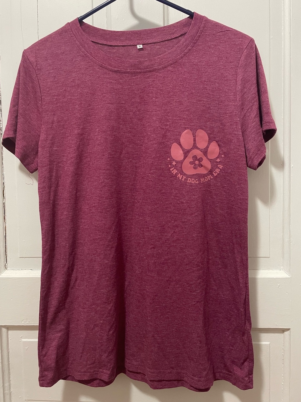 Women’s In My Dog Mom Era T-Shirt Size Small